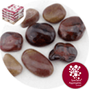 Chinese Pebbles - Polished Red Granite - 2691